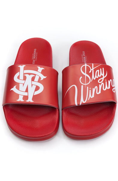Stay Winning SW Red Slides