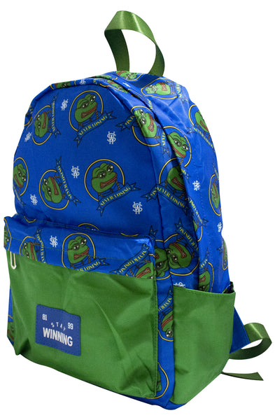 Stay Winning Carty The Frog Backpack