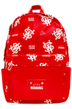 Stay Winning Red Backpack