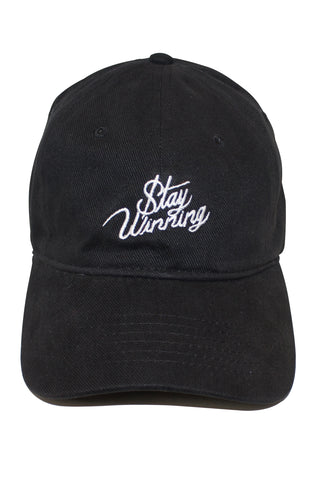 Stay Winning Black Trucker Hat