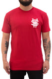 Stay Winning T-Shirt mit Original-Logo in Rot/Weiß